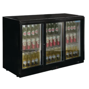 Arrière-bar Polar GL006 vue d'ensemble avec bouteilles