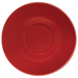 Soucoupe Olympia Café rouge 158 mm