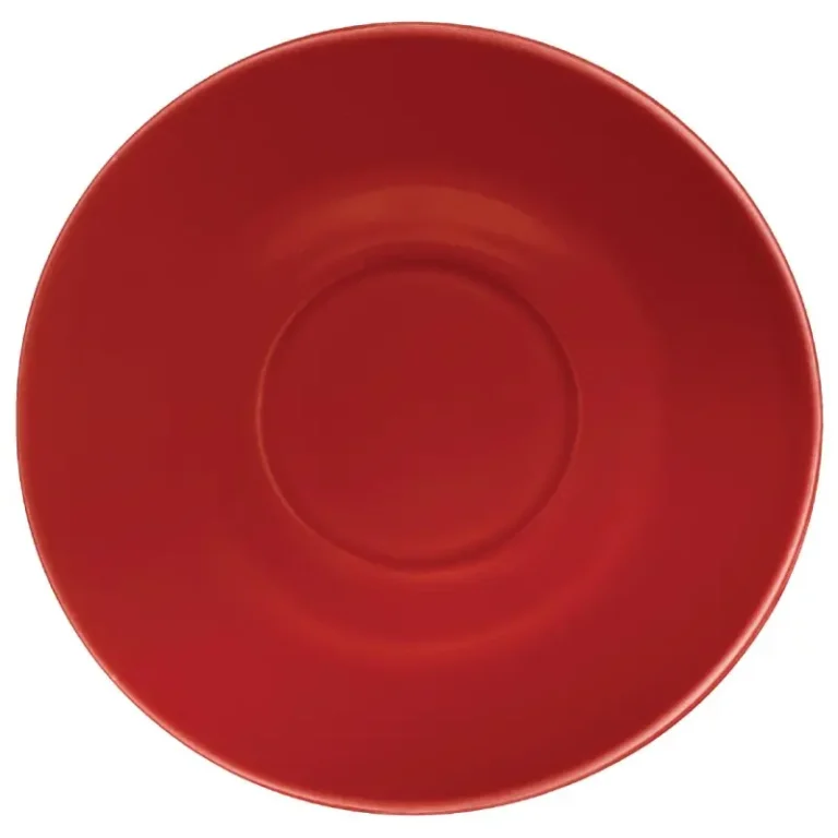 Soucoupe Olympia Café rouge 158 mm