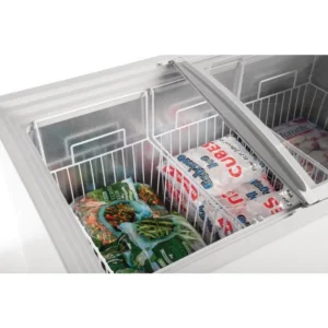 Congélateur coffre vitré Polar GM499 vue d’ensemble
