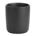 Gobelets Olympia Fusion CS473 de 170 ml en grès gris anthracite
