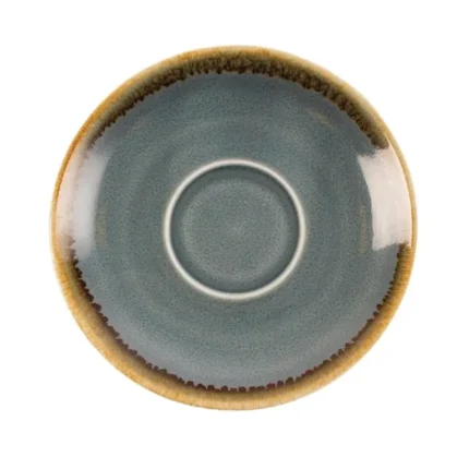 Soucoupe à espresso Olympia Kiln océan 115 mm