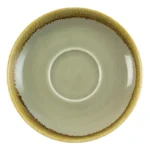 Soucoupe à cappuccino Olympia Kiln mousse 160 mm
