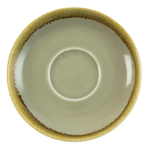 Soucoupe à cappuccino Olympia Kiln mousse 160 mm