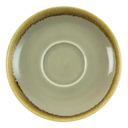 Soucoupe à cappuccino Olympia Kiln mousse 160 mm