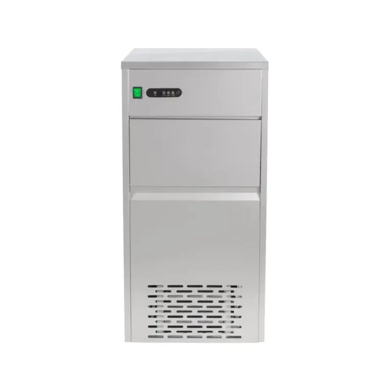 Machine à glaçons professionnelle CUISTANCE inox, 30 kg par 24 h, réserve 15 kg