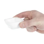 Mini ravier Olympia Whiteware vu de dessus, contenance 4 cl
