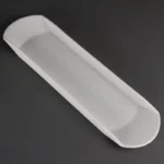 Plat Gondola Olympia 560 x 150 mm en porcelaine blanche pour buffet