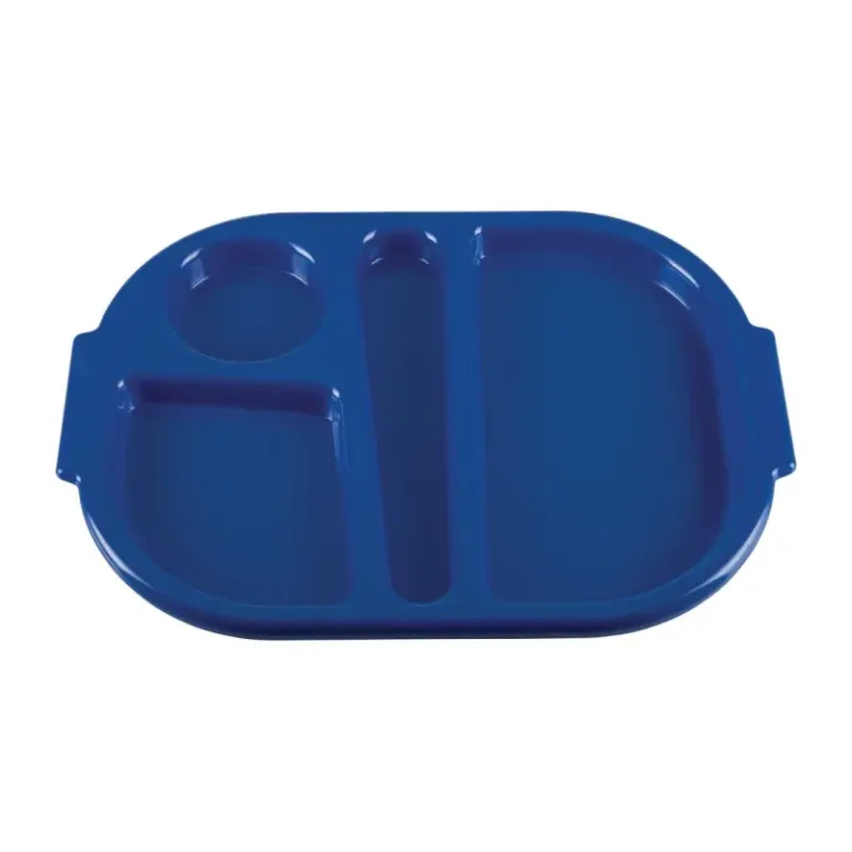 Plateau à compartiments Kristallon bleu 321x235 mm