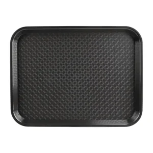 Plateau fast-food Olympia Kristallon DP216 noir 353 x 275 mm