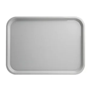 Plateau self-service Olympia Kristallon P502 gris 415 x 305 mm