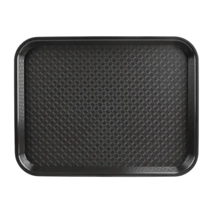 Plateau self-service Olympia Kristallon P501 noir 415 x 305 mm