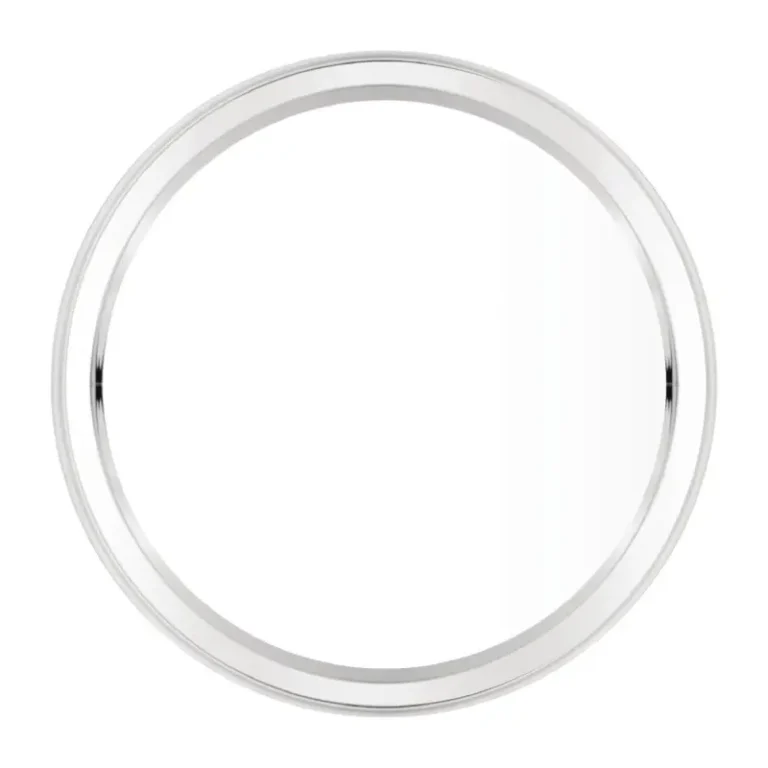 Plateau de service rond inox Olympia J828 de 305 mm