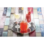 Plateau rond inox Olympia J828 en service des boissons
