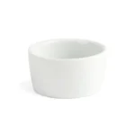 Pots à beurre Olympia Whiteware 62 mm en porcelaine blanche, lot de 12