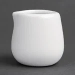 Pots à lait et crème Olympia 43 ml en porcelaine blanche, lot de 12