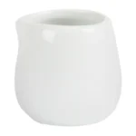 Pots à lait et crème Olympia 43 ml en porcelaine blanche, lot de 12