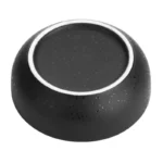 Pots à sauce Olympia Fusion 85 ml en grès gris anthracite à émail réactif, lot de 12