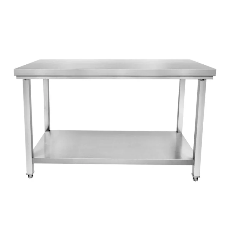 Table inox centrale CUISTANCE STTF207S - 2000x700x650mm hauteur reduite