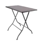 Table de bar pliante Sevelit Pizarra 115x70x110cm