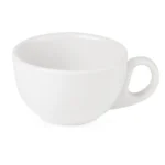 Tasses à cappuccino Olympia Athena 228 ml en porcelaine blanche vitrifiée, lot de 24