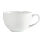 Tasses élégantes Olympia Whiteware 230 ml en porcelaine blanche vitrifiée, lot de 12