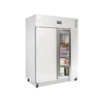 Armoire réfrigérée Polar U634 porte ouverte avec produits
