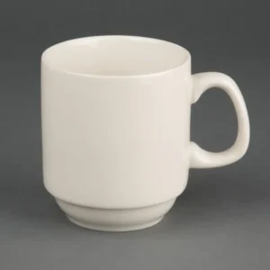 Tasse empilable Olympia Ivory 285 ml
