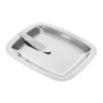 Plateau u00e0 addition inox Olympia avec pince