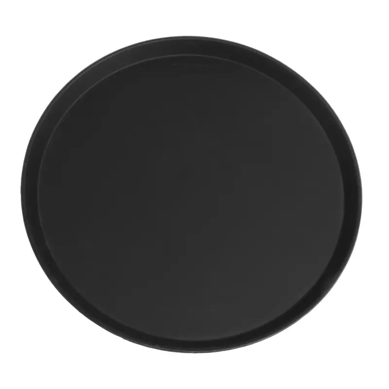 DM782 - Plateau antidu00e9rapant rond CAMBRO CAMTREAD u2013 DM782 u2013 u00d8 405 mm u2013 Noir u2013 Fibre de verre Plateau antidu00e9rapant rond Cambro Camtread noir 405mm
