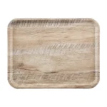 Plateau stratifiu00e9 Cambro Madeira chu00eane clair 430mm