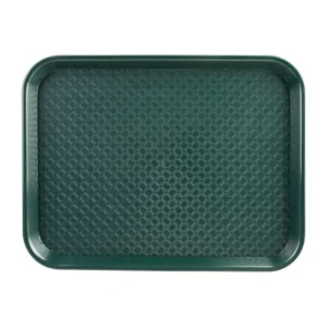 Plateau self-service Olympia Kristallon vert 450x350mm