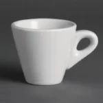 Tasses à espresso coniques Olympia Whiteware 60 ml