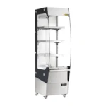 Vitrine libre-service chauffante Buffalo 220 L façade ouverte