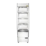 Vitrine libre-service chauffante Buffalo 220 L façade ouverte