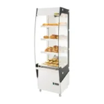 Vitrine libre-service chauffante Buffalo 220 L façade ouverte