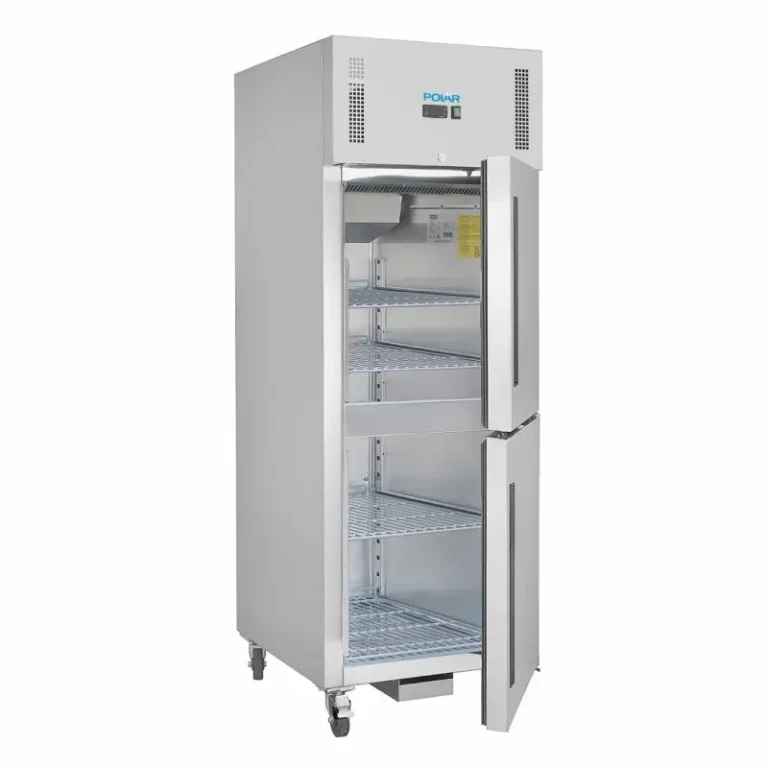 Armoire réfrigérée positive Polar Série G 600L 2 portillons inox