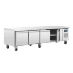 Soubassement réfrigéré positif Polar Série U 4 portes 420L inox