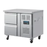 Table réfrigérée positive Polar Série U 2 tiroirs GN 1/1 inox