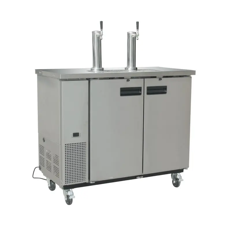 Distributeur de bière à tirage direct Polar Série G double inox Distributeur de bière à tirage direct Polar Série G double inox
