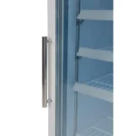 Vitrine réfrigérée négative Polar Série G 412L blanche une porte