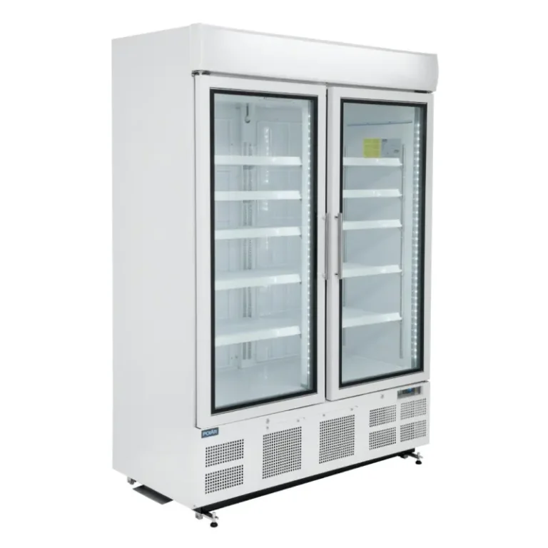 Vitrine réfrigérée négative Polar Série G 920L blanche