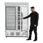 Vitrine réfrigérée négative Polar Série G 920L blanche