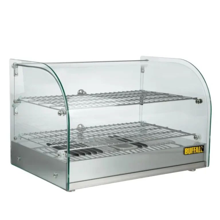 Vitrine chauffante de comptoir Buffalo 45 litres