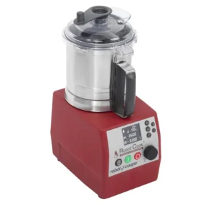 Cutter-blender chauffant ROBOT COUPE Robot Cook rouge, bol inox 3,7 L