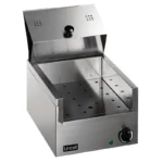 Cuve à frites électrique professionnelle LINCAT Lynx 400 inox avec couvercle à charnière