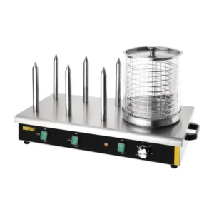 Chauffe-saucisses professionnel Buffalo 6 plots