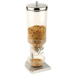 Distributeur de céréales APS 4,5 L avec réservoir transparent et robinet doseur
