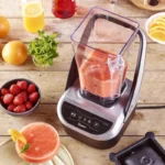 Panneau de commandes numériques du blender Santos #66 avec ses neuf programmes de mixage