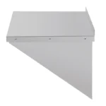 Étagère murale inox Vogue pour micro-ondes 560 x 460 mm – vue 4